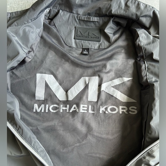 Men’s MICHAEL KORS Windbreaker Waterproof Jacket Size L - Picture 5 of 12